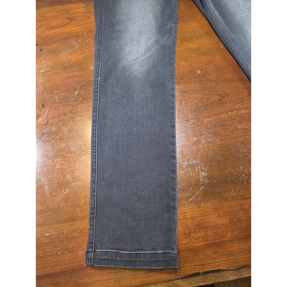 Spanx Jeans Womens Small Petite Black Grey Wash Pull On Skinny Jeggings Slimming - Picture 3 of 7